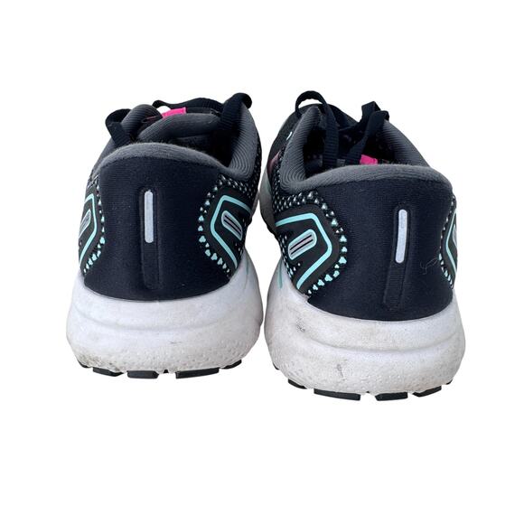 Brooks Ghost 14 Sneaker Running Shoes Women's‎ 7 Black Cushioned  Lace Up - Picture 3 of 11